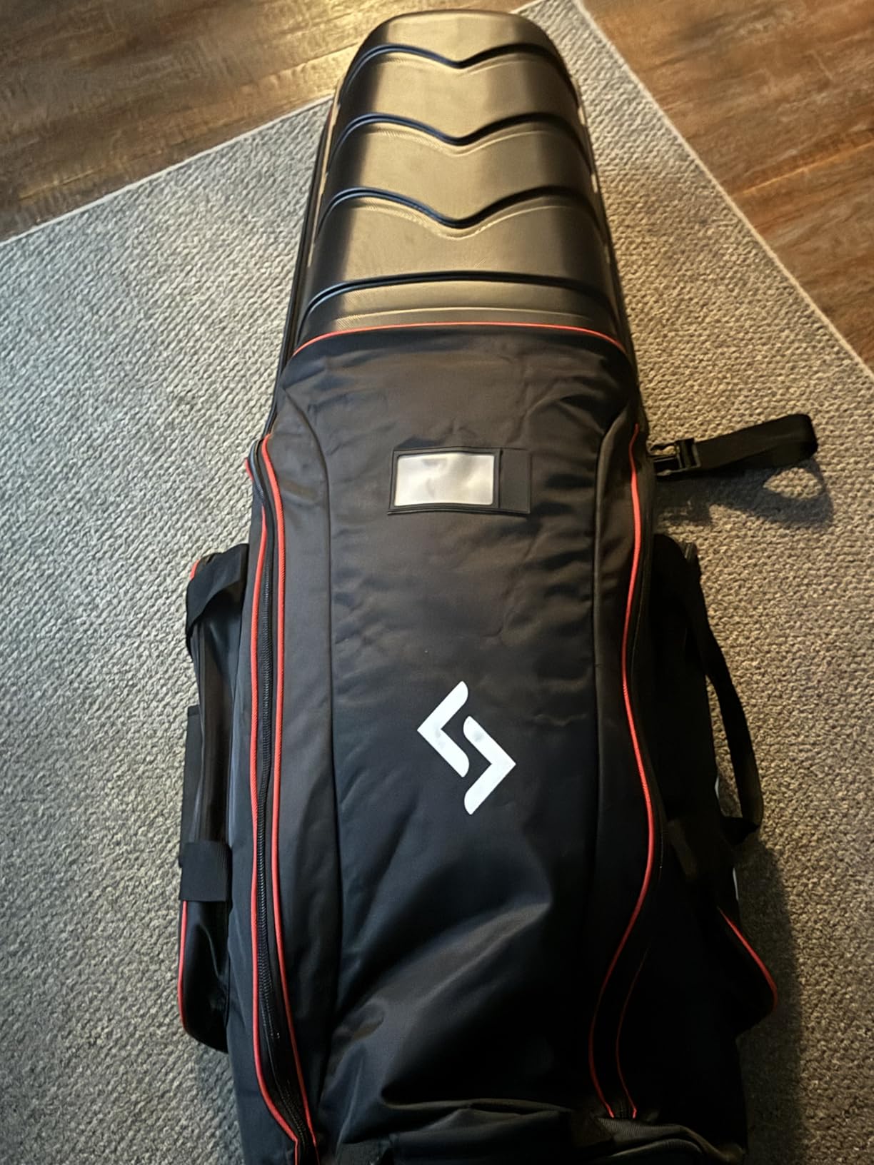 Hard Top Golf Travel Bag for Airlines, Durable Golf Club Case with Wheels, Interior Cushion, TSA Lock & Support Rod customer photo 2