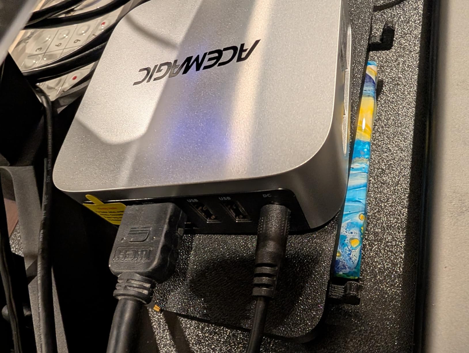 ACEMAGIC Mini PC Windows 11 Pro, AMD Ryzen R2544 16GB DDR4 RAM 256GB SSD, 28W AMD Mini Computer, Triple 4K Display, Home Office & Business customer photo 1