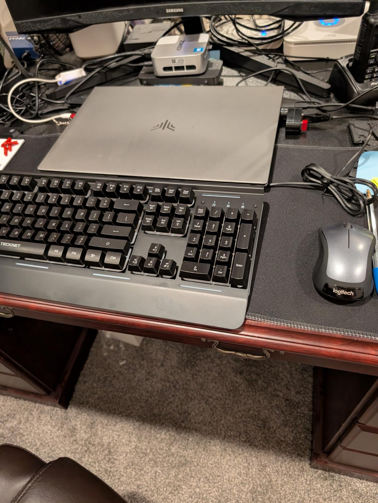 ACEMAGIC Mini PC Windows 11 Pro, AMD Ryzen R2544 16GB DDR4 RAM 256GB SSD, 28W AMD Mini Computer, Triple 4K Display, Home Office & Business customer photo 2