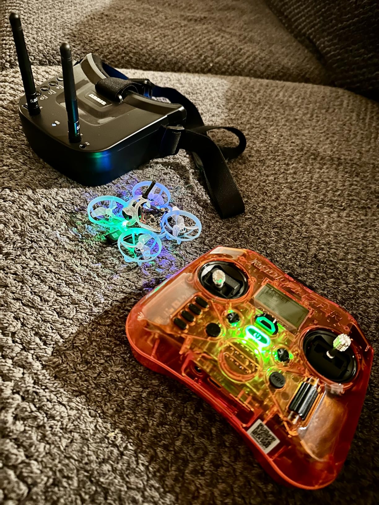 BETAFPV Air65 5IN1 1S Racing Brushless Whoop Drone for FPV Indoor Flying | Ultralight 1S 65mm Micro Whoop Drone with C03 FPV Cam, G473 5IN1 Air FC 0702SE II 27000KV Motors for FPV Racing Indoor Outdoor customer photo 1
