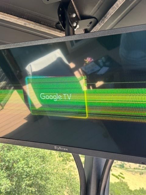 32 inch Outdoor TV, Full Sun Outdoor Television 1500 Nit High Brightness, 1080P FHD Sunlight Readable Display, IP55 Weatherproof TV, Smart TVs for Outdoor Entertainment (Pool SE/2025) customer photo 2