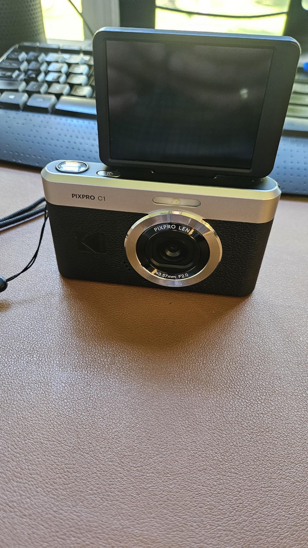 KODAK PIXPRO C1 Digital Camera, 13MP Compact Point & Shoot with 4X Optical Zoom, 180 Degree Flip Screen, 1080p HD Video, Black customer photo 1