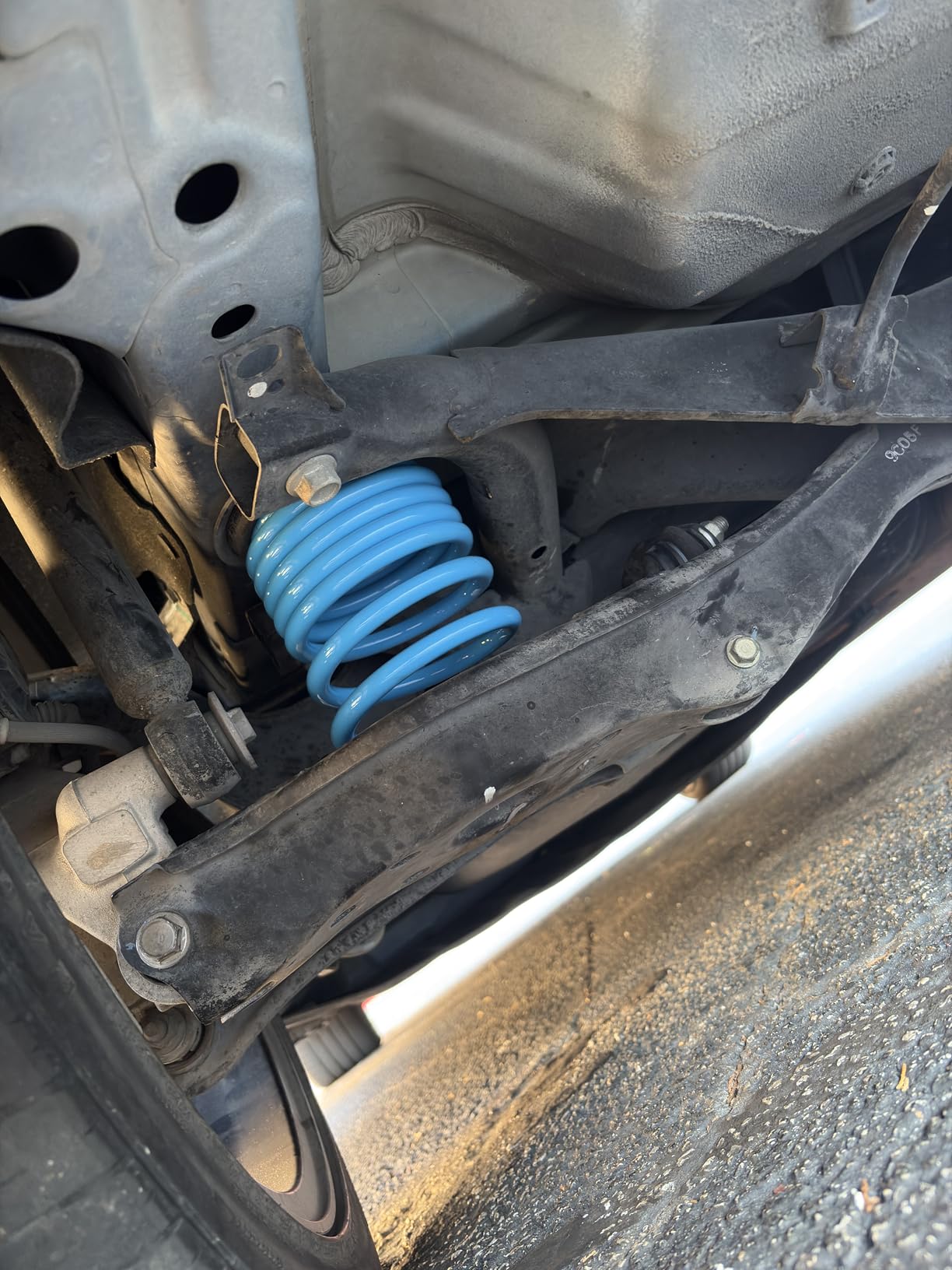 maXpeedingrods Lowering Springs for Honda Civic 2016-2025 | for Acura Integra 2023-2025, SAE 9254 Cold-Wound Steel, Blue customer photo 2
