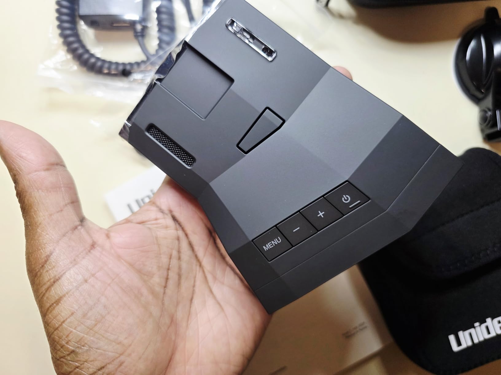 Uniden R8W (new Model) Extreme Long Range Laser/Radar Detector, 360 Degree Awareness, Directional Arrows, Wi-Fi, Bluetooth, GPS, Real-Time Voice Alerts, Red Light & Speed Camera Alerts, R/TACH App customer photo 1
