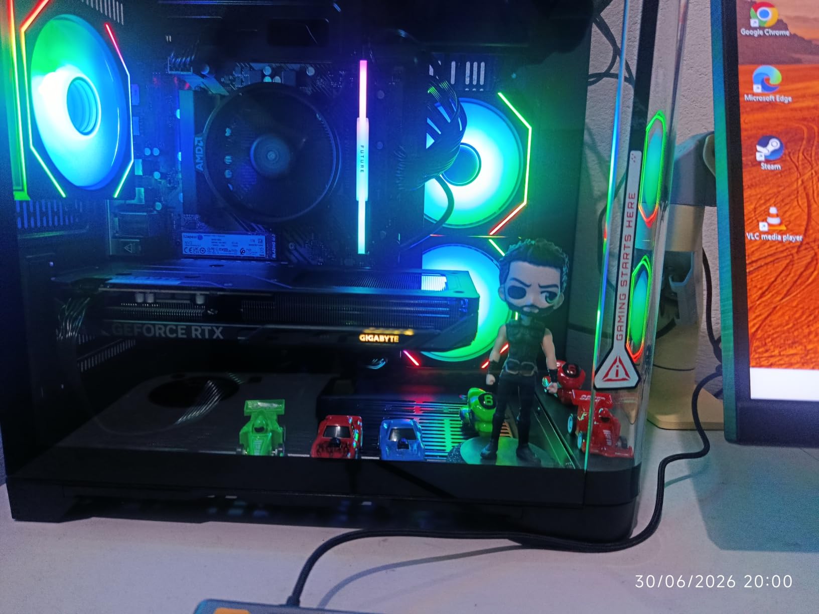 GIGABYTE GeForce RTX 5060 Gaming OC 8G Graphics Card,8GB 128-bit GDDR7, PCIe 5.0, WINDFORCE Cooling System,Made by NVIDIA,DisplayPort & HDMI - Video Output Interface, GV-N5060GAMING OC-8GD Video Card customer photo 1