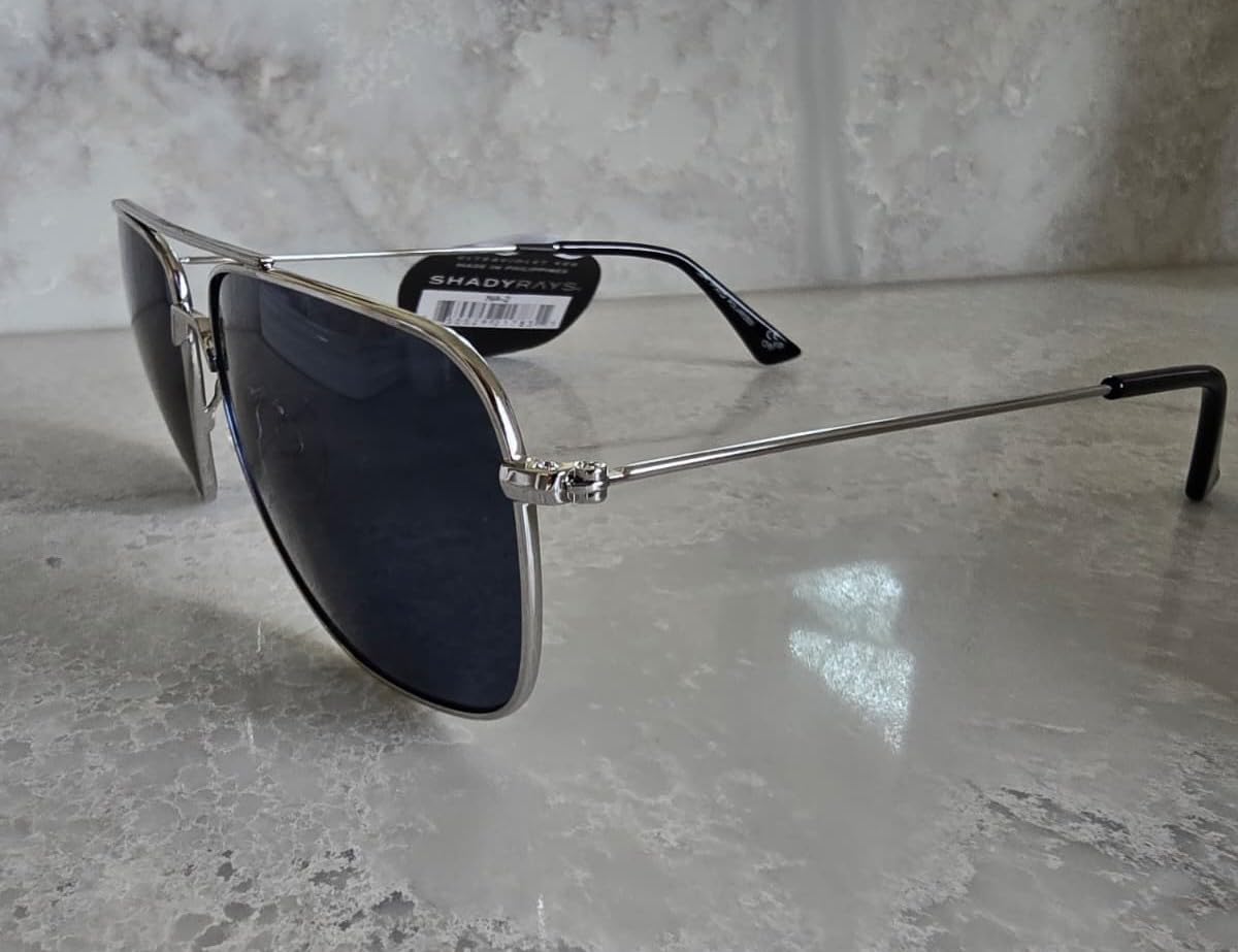 Shady Rays Navigator | Stainless Steel Sunglasses with Polarized Lens customer photo 1