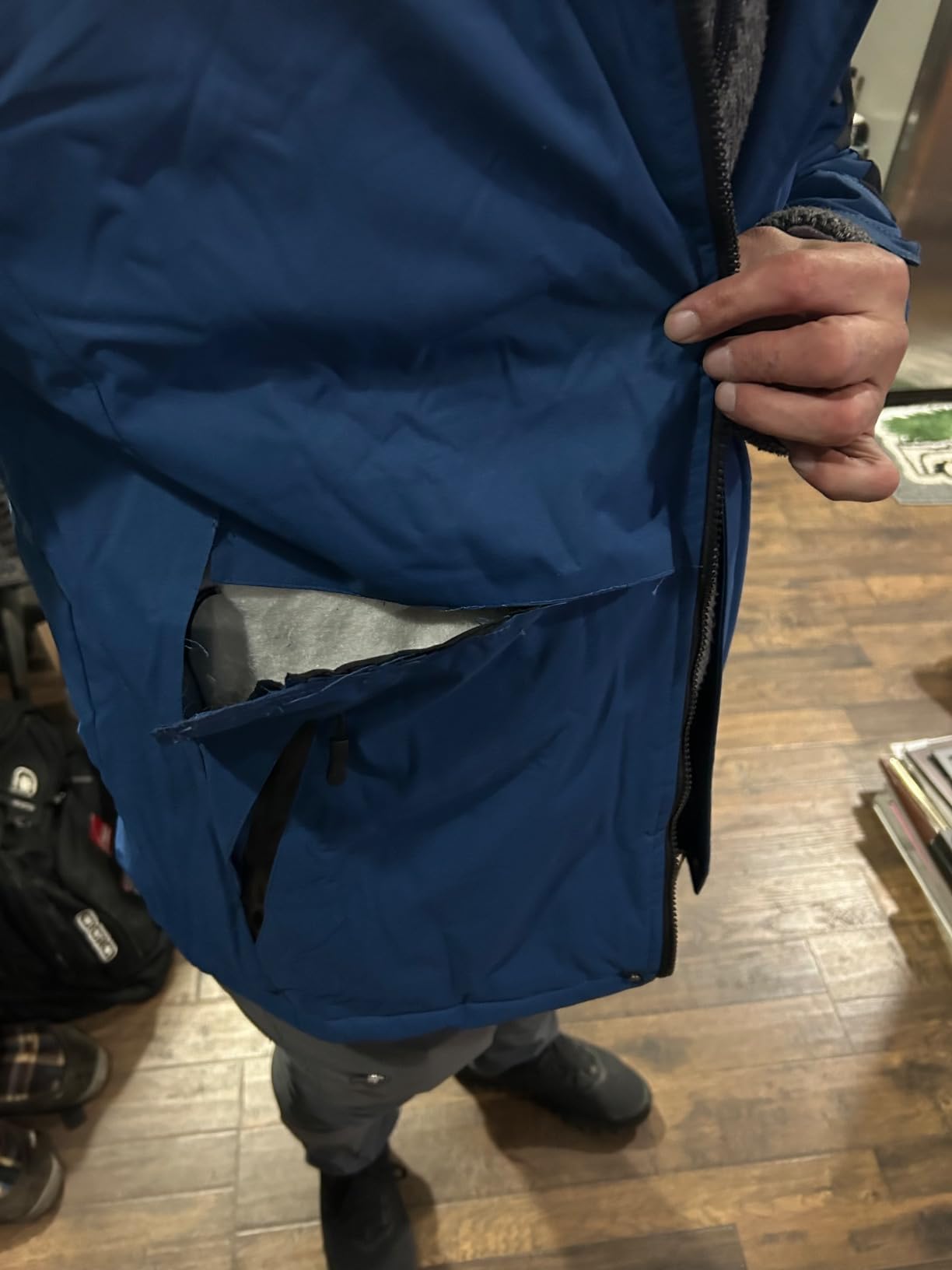 Wulcea Graphene Heated Jacket for Men Fur Lined with Large Capacity Battery Pack customer photo 2