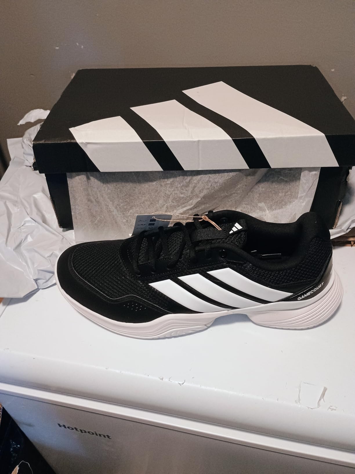 adidas Men's GameCourt 3 Tennis Shoe customer photo 1