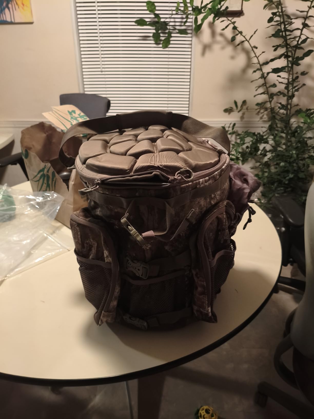 BLISSWILL Hunting Bucket Backpack with Seat Suitable for 5-gallon fishing | Dove Hunting Gear Hunting Accessories,Daypack for Rifle Bow Gun,hunting fishing gifts for men(Not including Bucket and Lid) customer photo 2