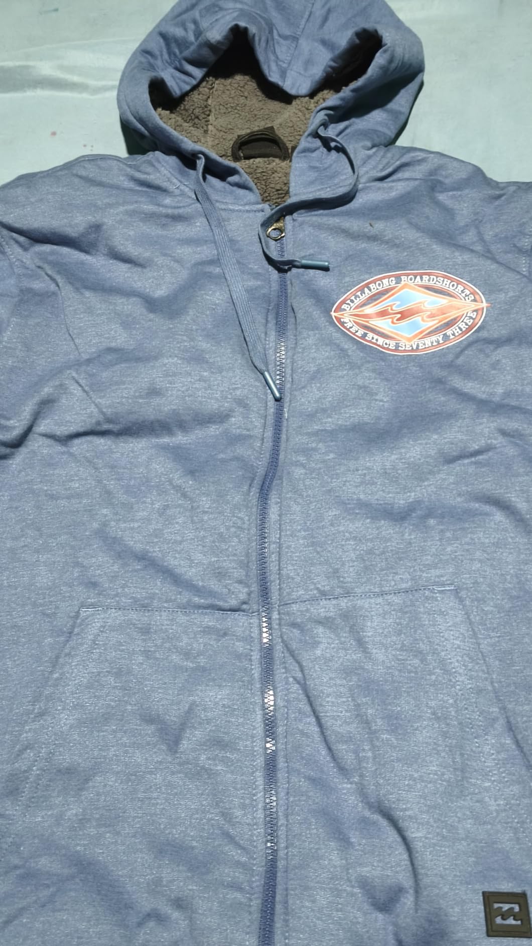 Billabong Men's Sherpa Lined Hoodie Jacket customer photo 1