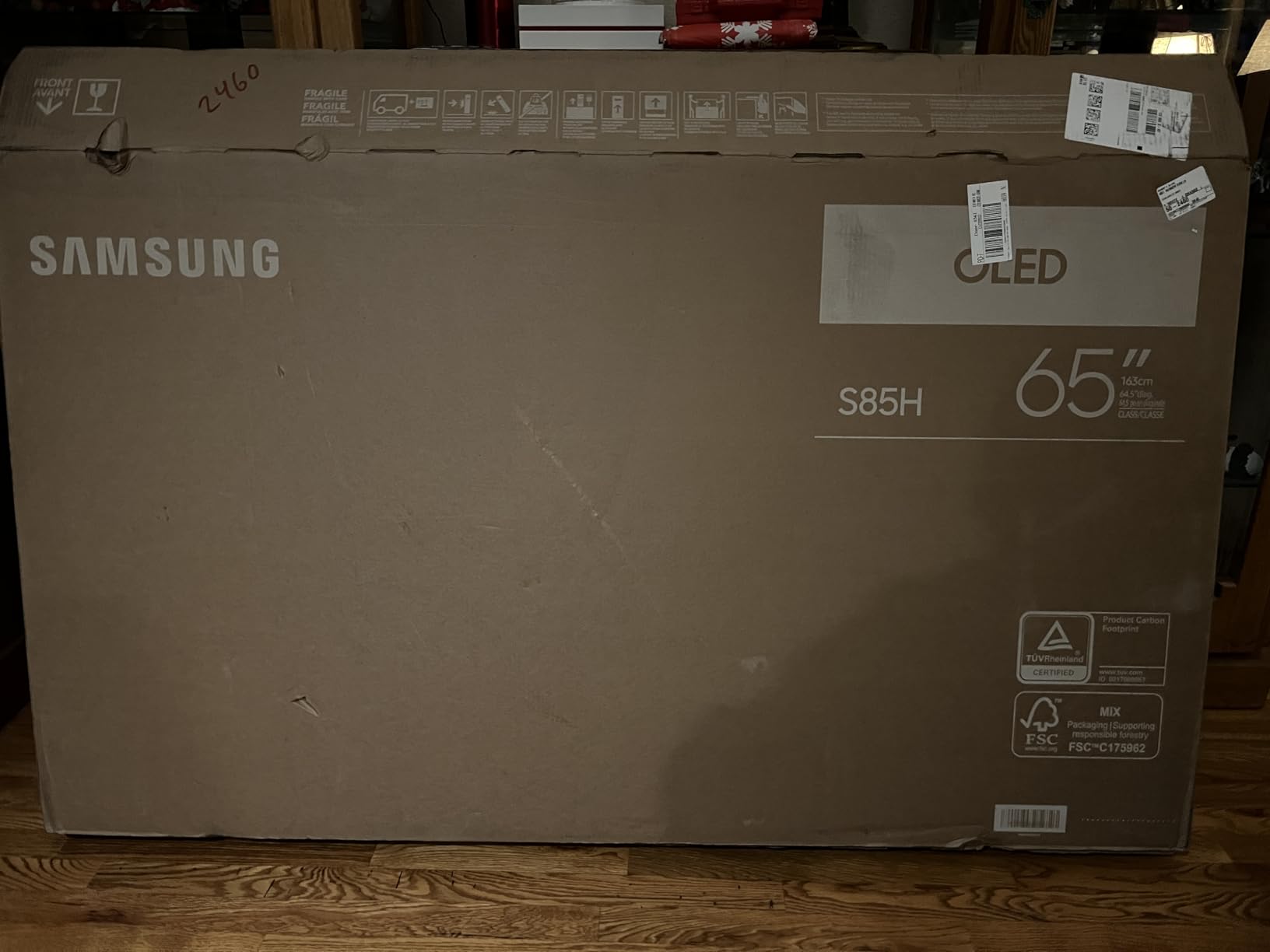 Samsung 77-Inch Class S85H Series, OLED, 4K, Smart TV, 2026 Model | Samsung Vision AI, OLED HDR, NQ4 AI Gen2 Processor, 4K AI Upscaling, AI Sound Controller, Color Booster Pro, Alexa Built-in customer photo 2