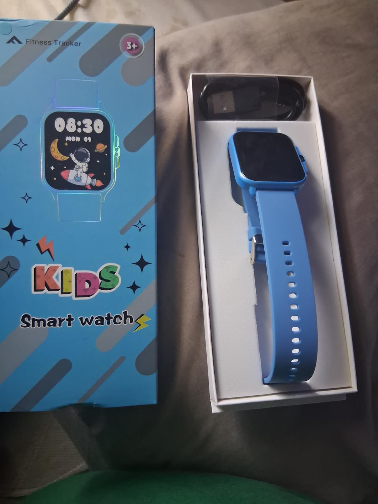 Kids Smart Watch Boys and Girls, Smartwatch with Alarm Clock, Camera, Games, Music, SOS, 24/7 Health Monitor, 100+ Sports Modes, IP68 Waterproof, Children Watches Birthday Gift for Kid Ages 4-12 customer photo 2