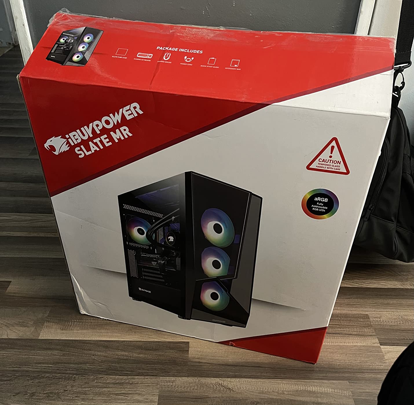 iBUYPOWER Element SE Gaming PC Desktop Computer AMD Ryzen 5 5500, AMD Radeon RX 6500XT 4GB, 16GB DDR4 Non-RGB 3200MHz RAM, 512GB NVMe SSD, Windows 11 Home, Gamer Keyboard and Mouse - ESA5R65XT04 customer photo 1