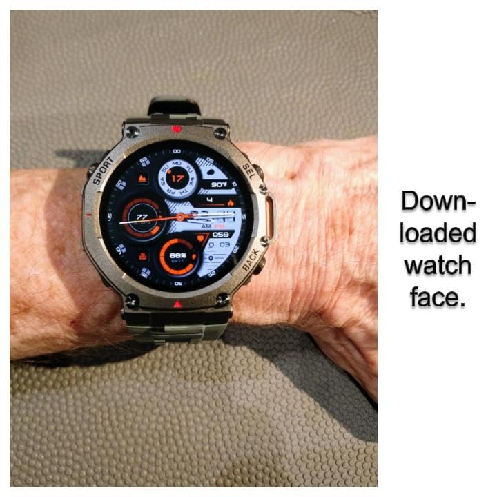 Outdoor GPS Smartwatch, 1.43