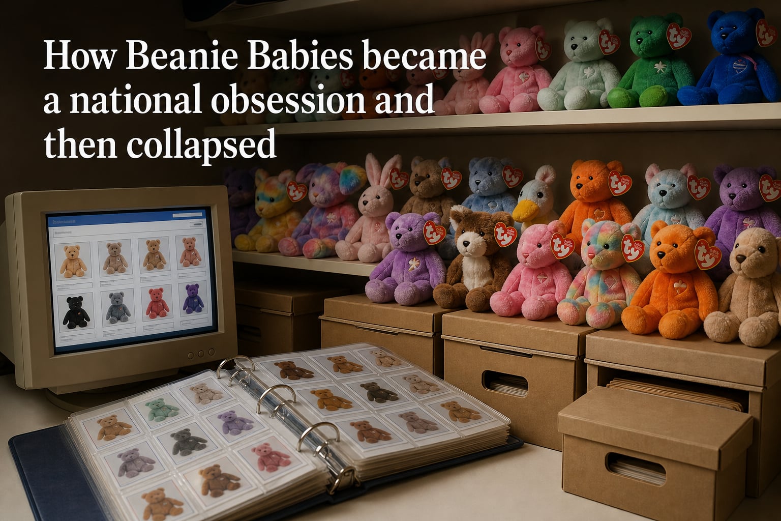 How Beanie Babies became a national obsession and then collapsed