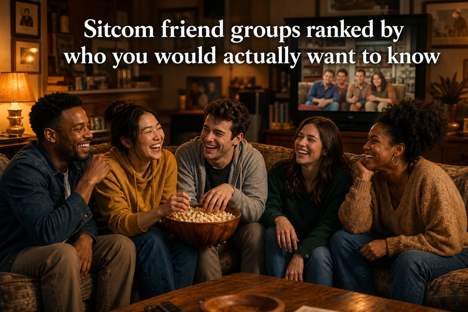 Sitcom friend groups ranked by who you would actually want to know