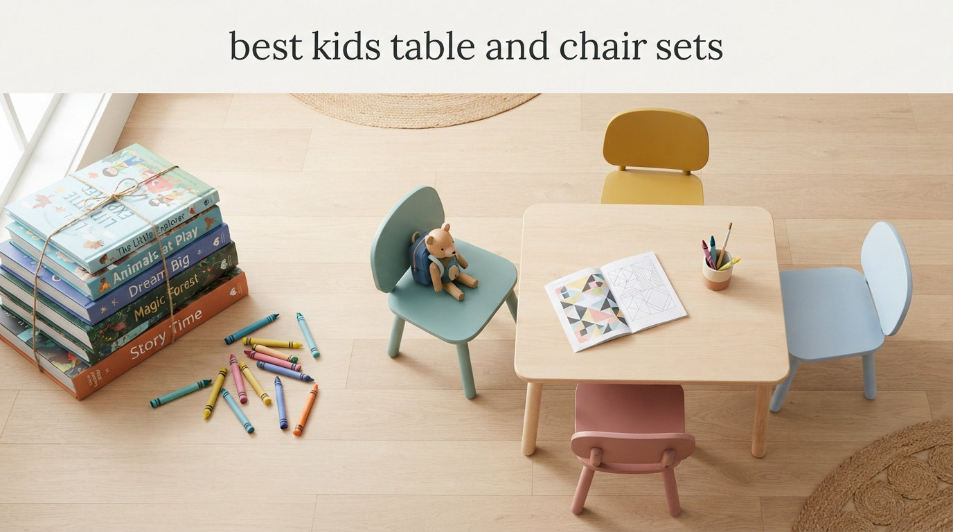 best kids table and chair sets