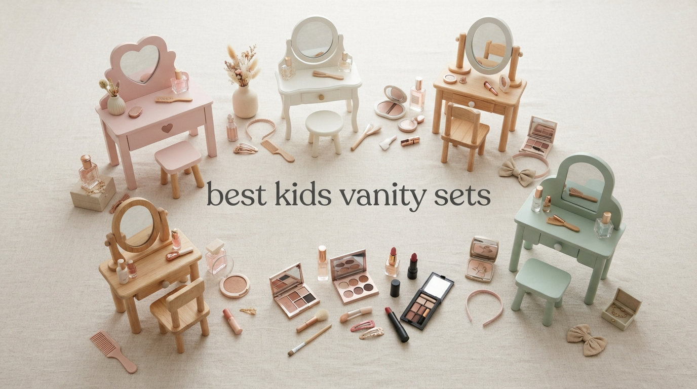 best kids vanity sets
