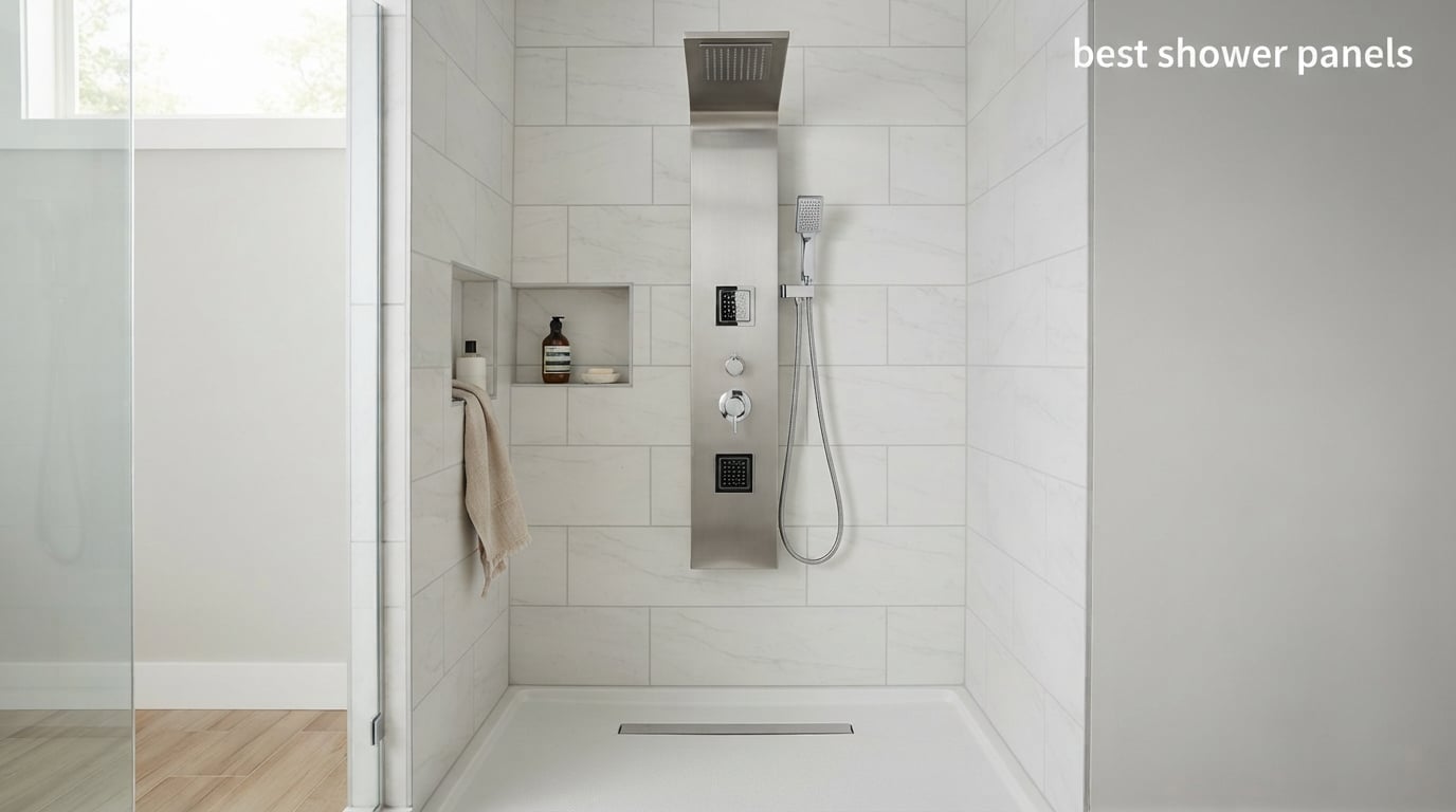 best shower panels