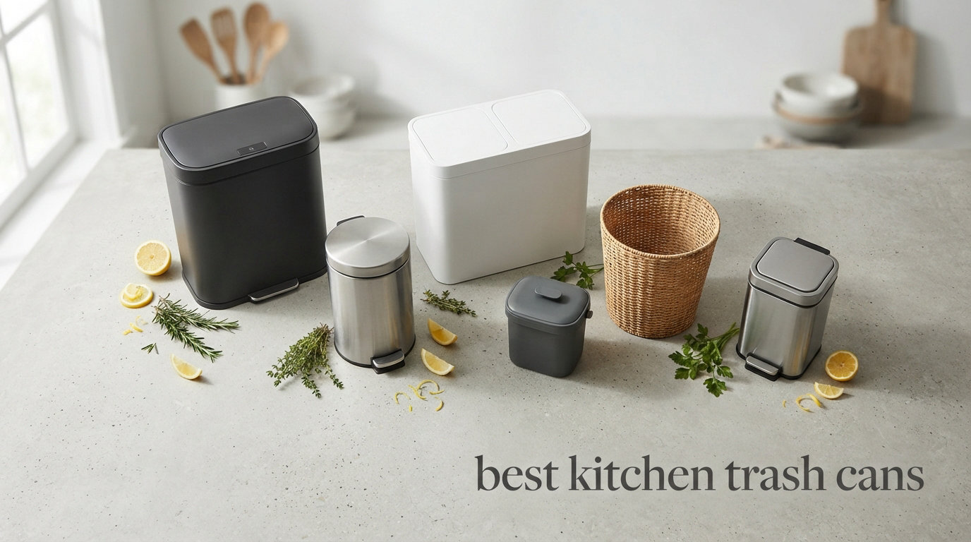 best kitchen trash cans
