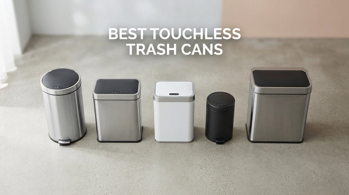 best touchless trash cans