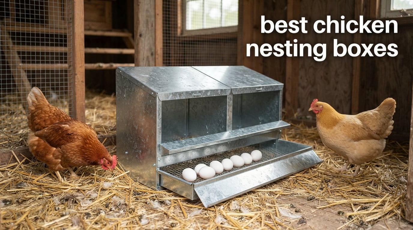 best chicken nesting boxes
