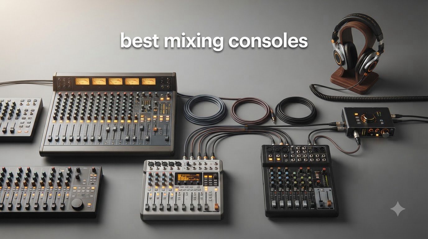 best mixing consoles