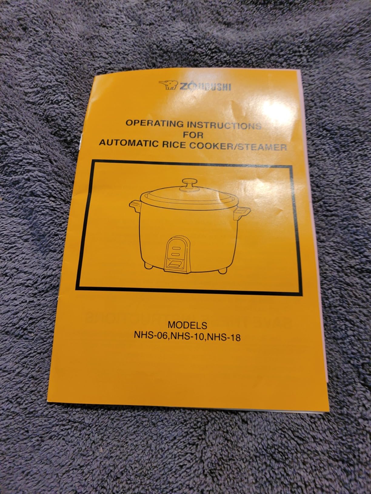 Zojirushi NHS-18 10-Cup (Uncooked) Rice Cooker, White customer photo 2