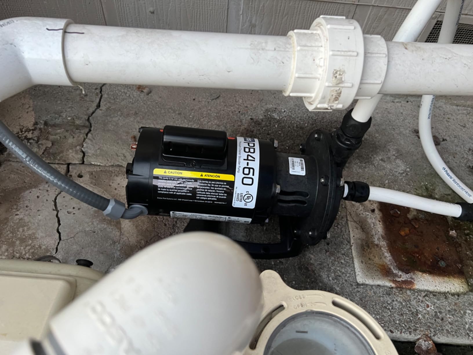 Polaris PB4-60 Booster Pump with 60-Hertz Motor | 3/4 HP Booster Pump Powers Polaris Pressure-Side Cleaners; Runs on Low-Speed 2-Speed or Variable Pumps to Save Energy customer photo 1