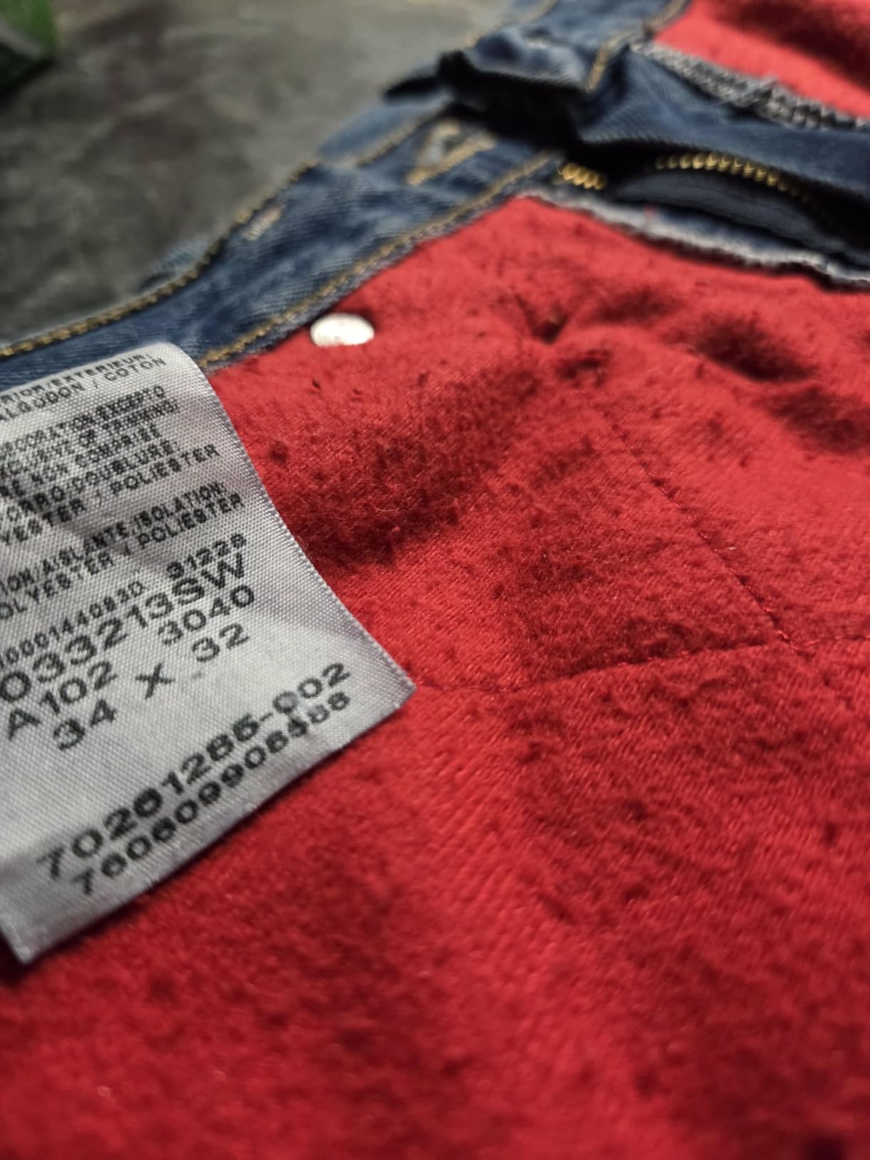 Wrangler Rugged Wear Men's Woodland Thermal Jean customer photo 1