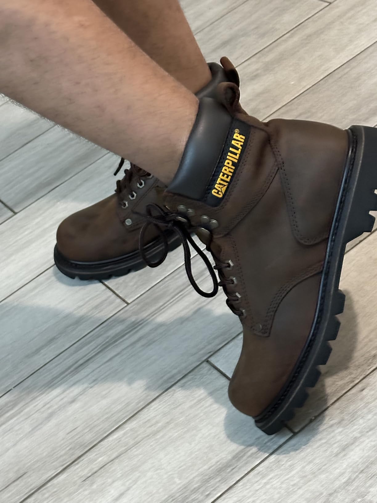 CAT Men's Second Shift Soft Toe Work Boot customer photo 1