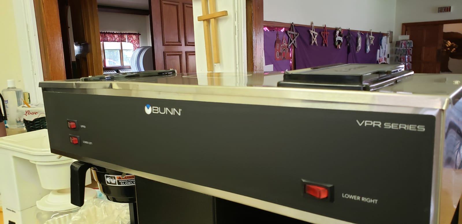 BUNN 04275.0031 VPS 12-Cup Pourover Commercial Coffee Brewer, with 3 Warming Stations (120V/60/1PH) customer photo 2