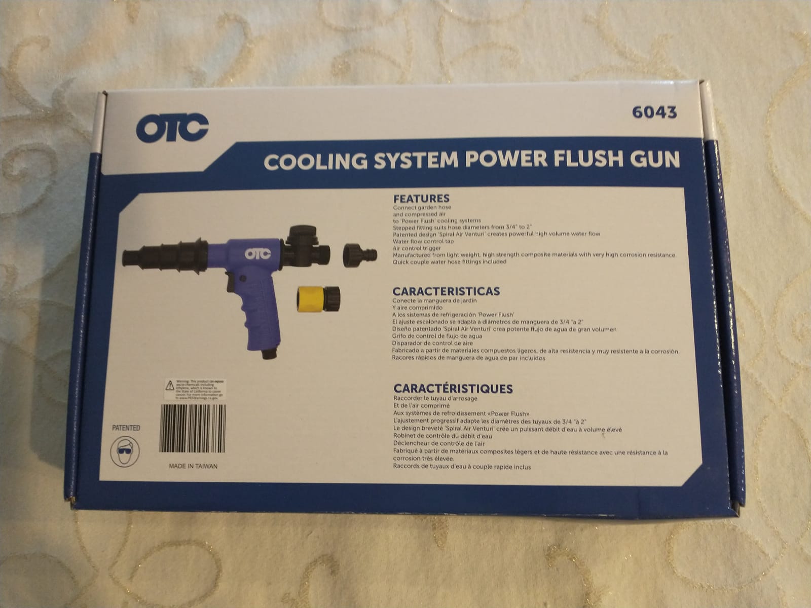OTC 6043 Cooling System Power Flush Gun - Use for Quick and Efficient Cooling System Flushing, Washing Engines, Cleaning Shop Floors, and More; Requires Shop Air for Maximum Performance customer photo 2