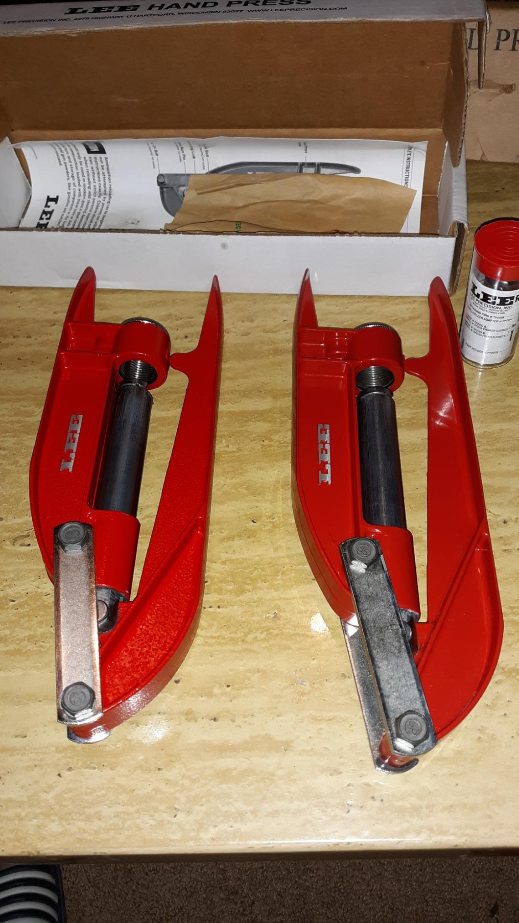 Lee Precision 90685 Cast Iron Reloading Hand Press Only (Red) customer photo 1