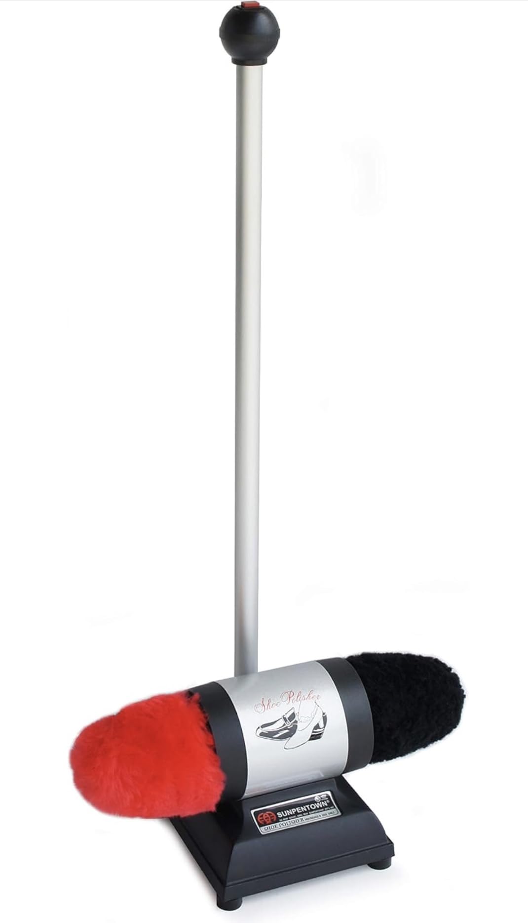 Sunpentown UC-989 Dual-Buffer Shoe Polisher w/Lamb Wool buffers customer photo 1