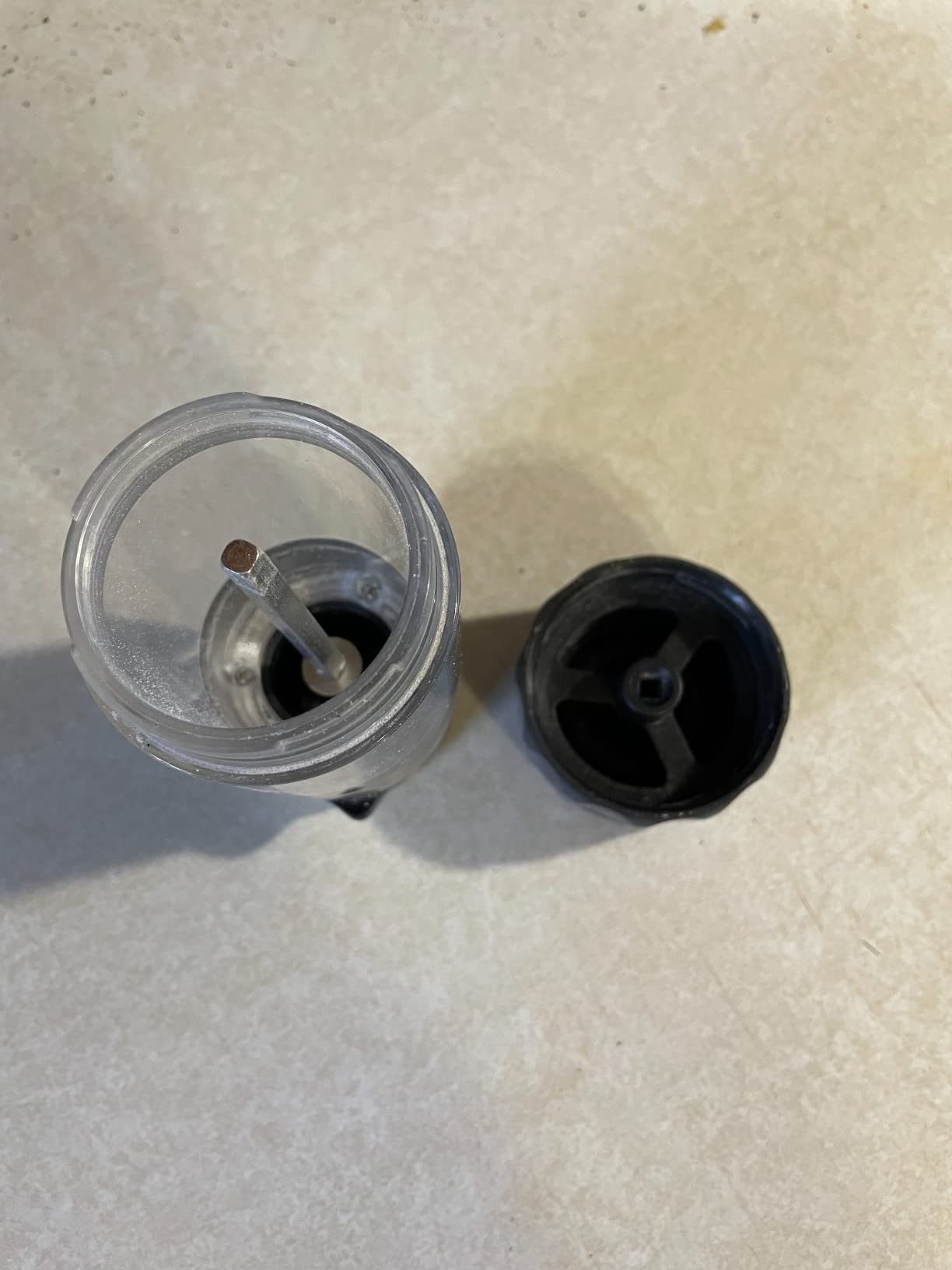 OXO Salt and Pepper Grinder Set, Stainless Steel customer photo 2