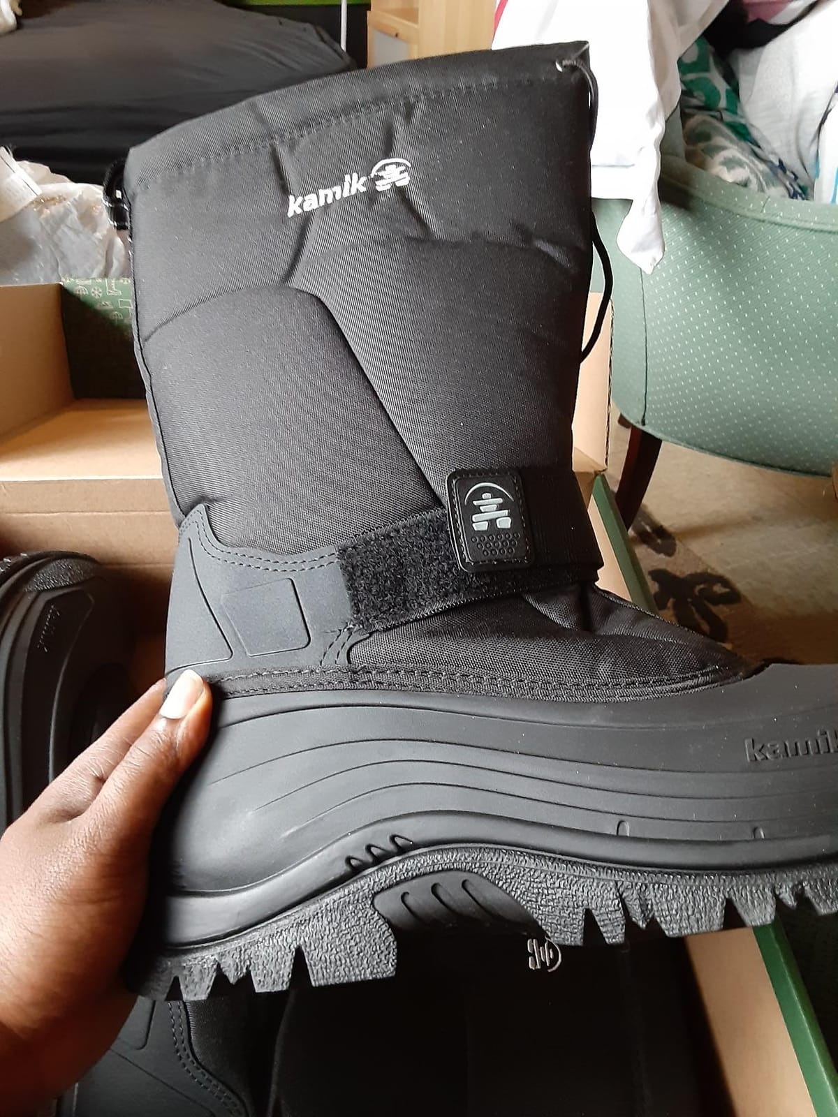 Kamik Greenbay 4 Men's Winter Boot - Waterproof Hiking Boots for Men - Insulated Snow Footwear customer photo 2