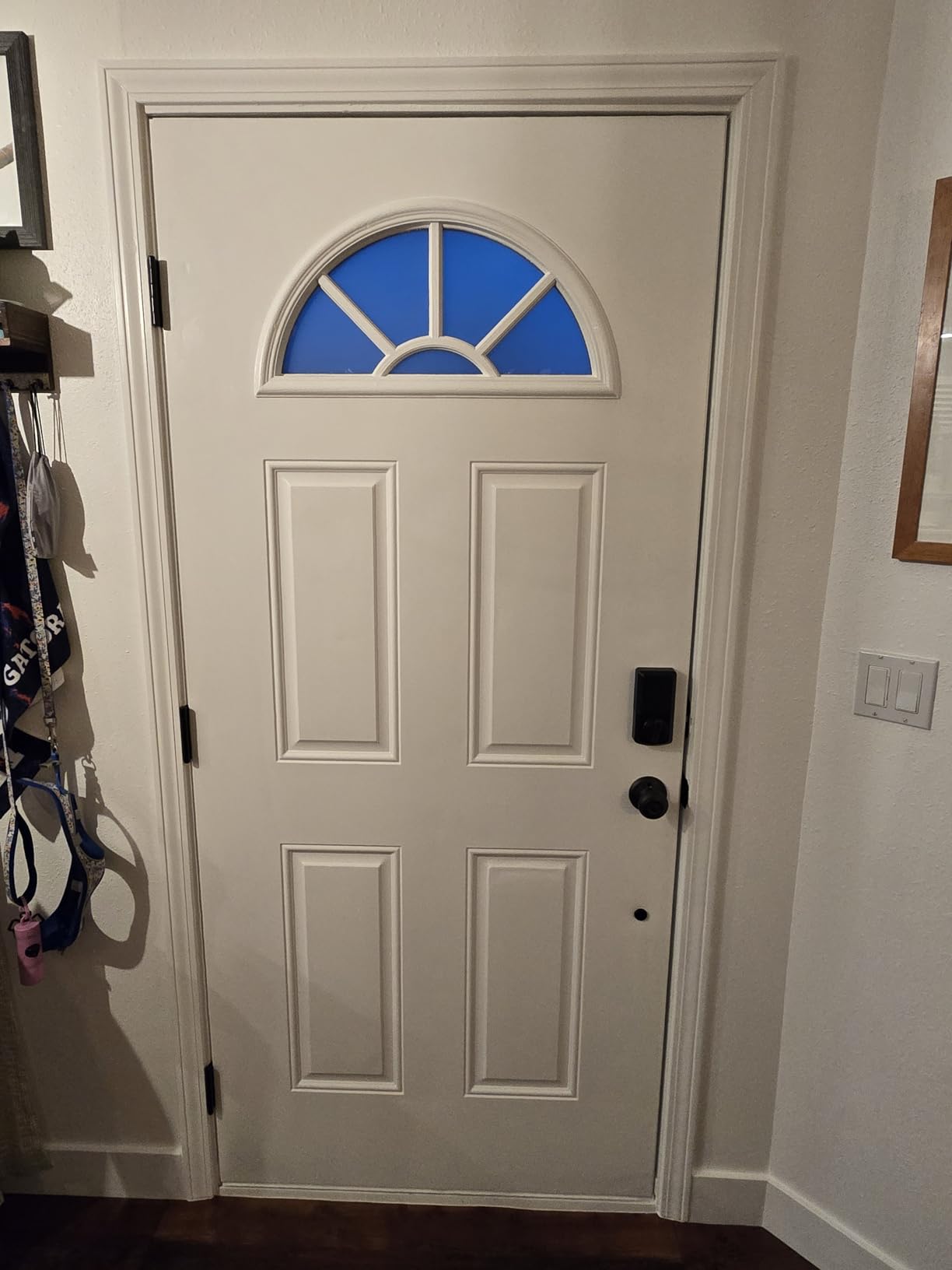 Schlage FE285 CAM 716 GEO Camelot Front Entry Handleset with Georgian Knob, Lower Half Grip, Aged Bronze customer photo 1