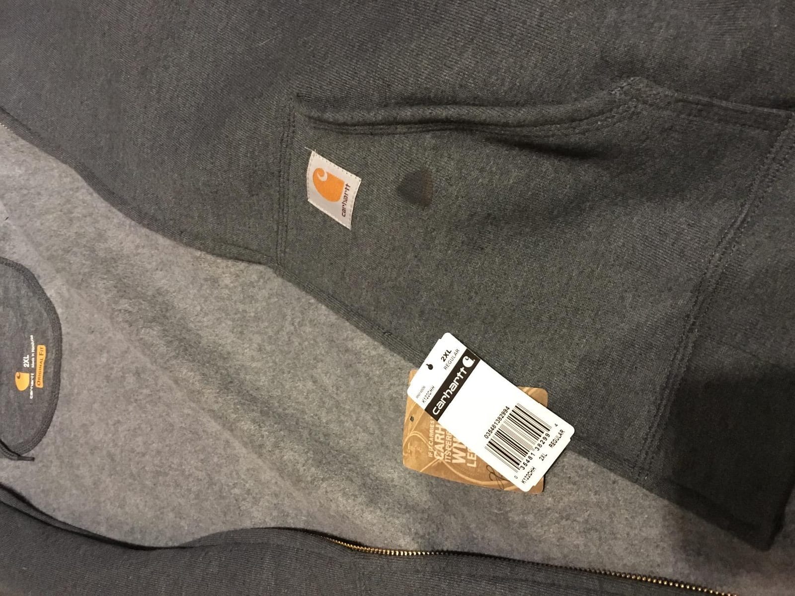 Carhartt Men's Marquette Full-Zip Sweatshirt customer photo 1