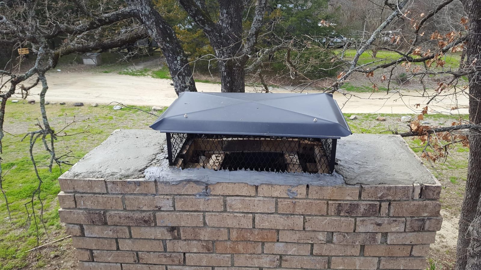 HY-C BT1717K-14W BigTop Multi-Flue Chimney Cover, Stainless Steel customer photo 2