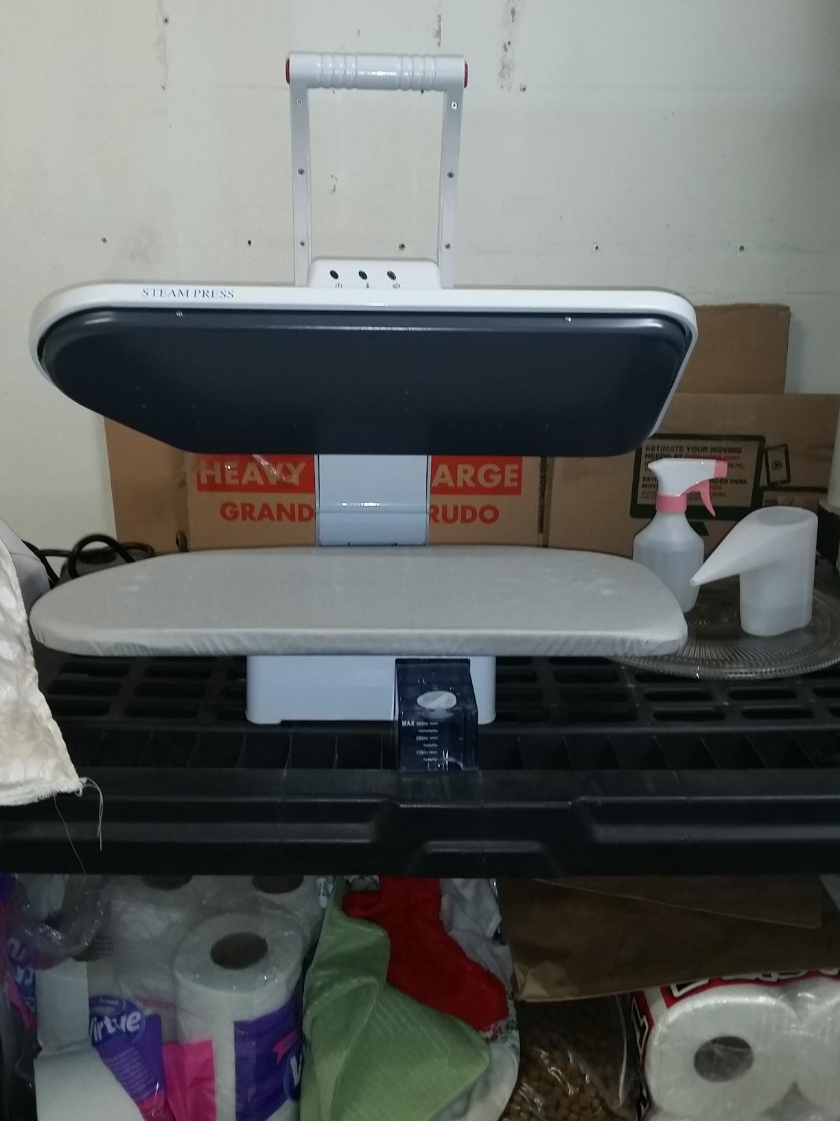 Speedypress Ironing Steam Press - 22 Inch Clothes Press Machine for Home - 5 Temperature Settings for All Fabrics and Steam Burst Function customer photo 2