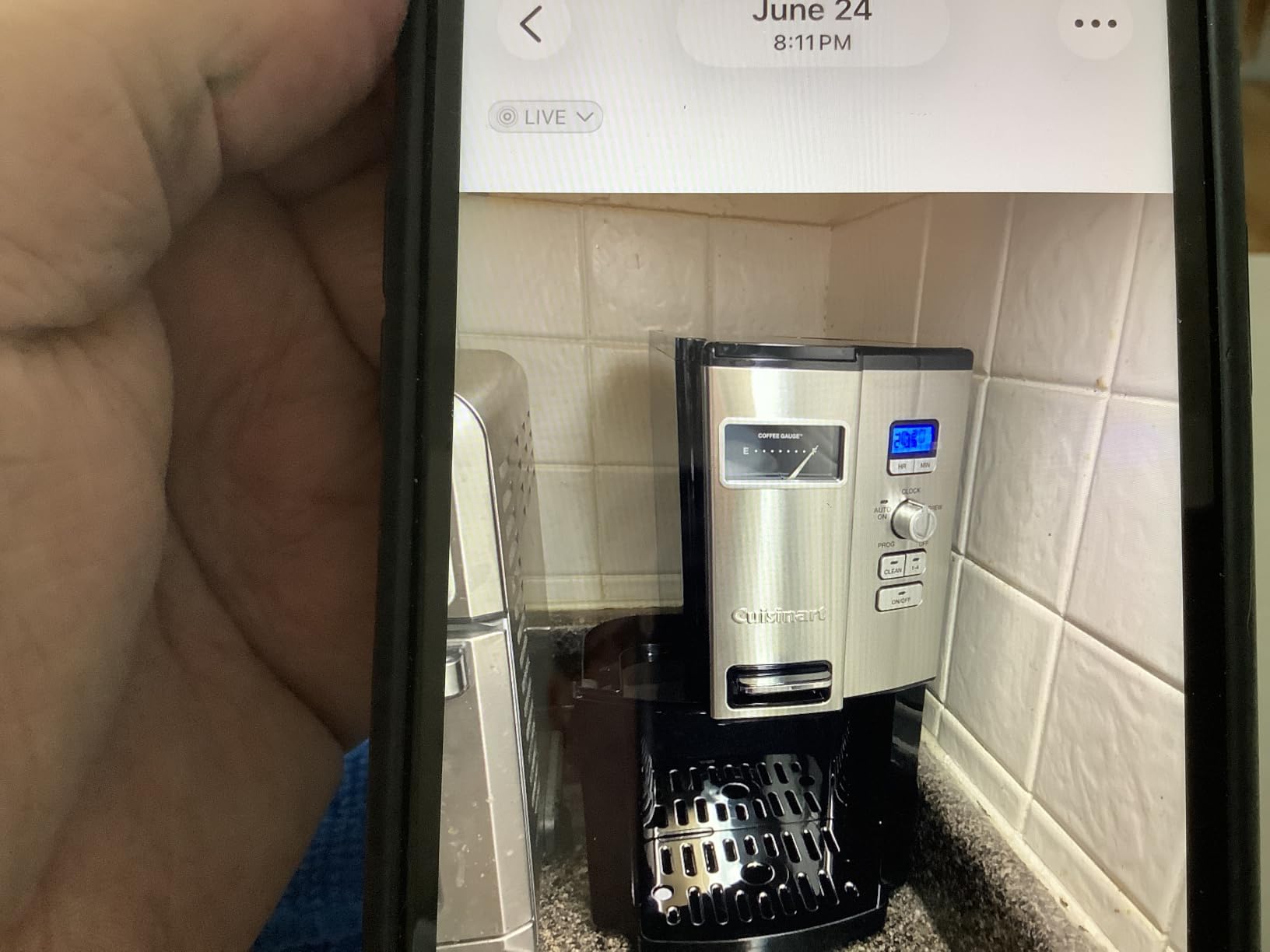 Cuisinart Drip Coffee Maker, Programmable & Self-Cleaning, 12-cup Capacity | Easy-to use coffeemaker, 12 cup coffee maker includes auto shut-off, self-clean function, & removable reservoir, DCC-3000P1 customer photo 2