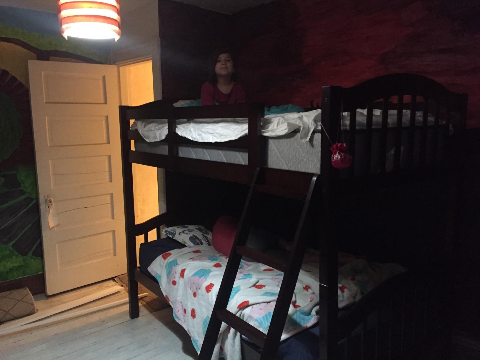 Storkcraft Long Horn Twin-Over-Twin Bunk Bed, White customer photo 1