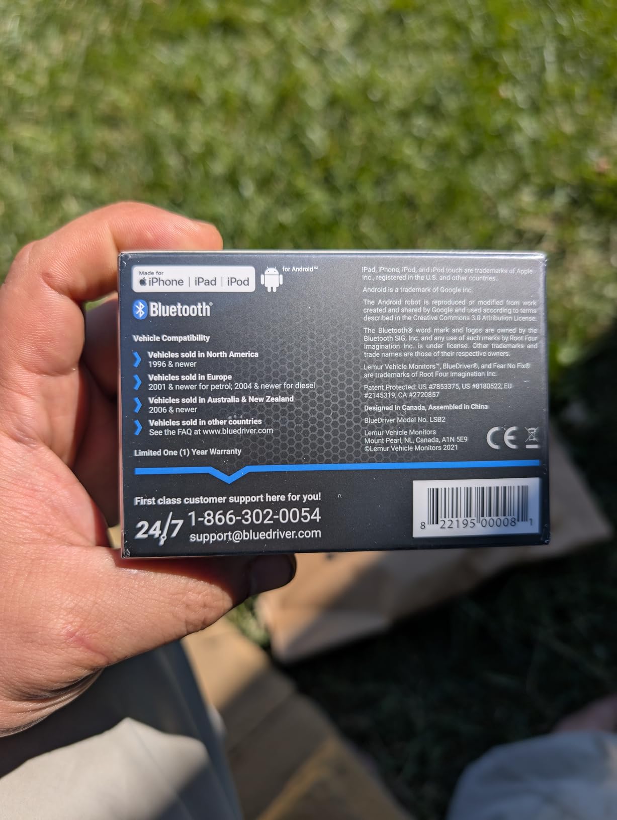 BlueDriver OBD2 Scanner Bluetooth, No Subscription, ABS SRS TPMS customer photo 1