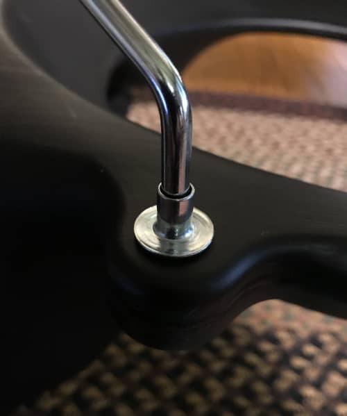 Gaiam Classic Balance Ball Chair – Ergonomic Stability Chair for Desk & Office | Yoga Ball Seat with Base, Air Pump, & Exercise Guide | Improves Posture & Core Strength (300 lb Capacity) customer photo 1