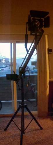 ProAm USA Orion Jr DVC50 Compact DSLR Video Camera Jib Crane customer photo 2