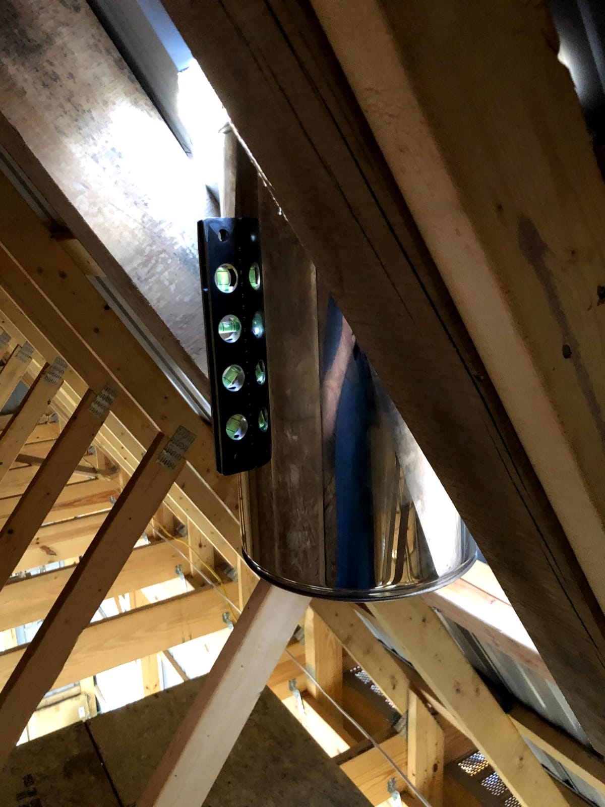 SELKIRK CORP 208621 8-Inch Pitched Ceiling Kit customer photo 1