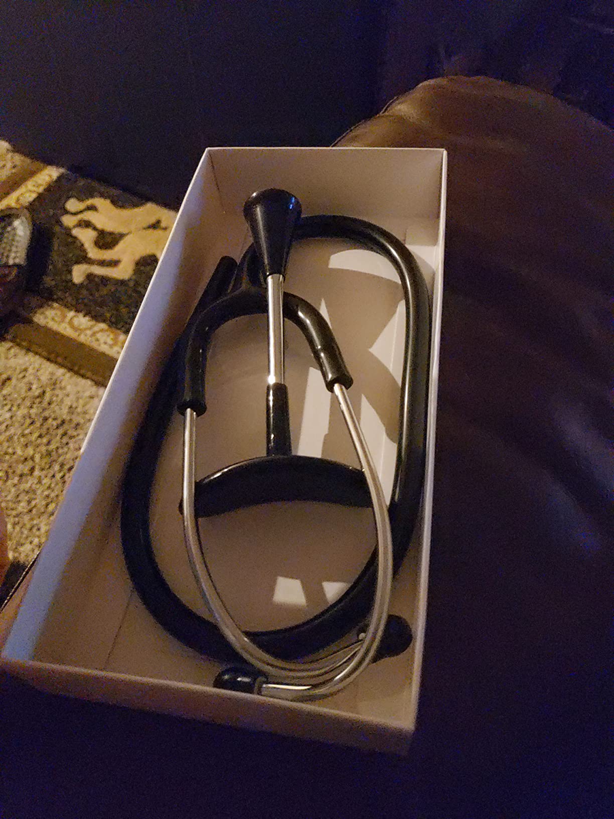 Fetal Stethoscope for Baby's Heartbeat Detection, Latex-Free Fetoscope with Pinard Horn and Soft Earbuds, 22