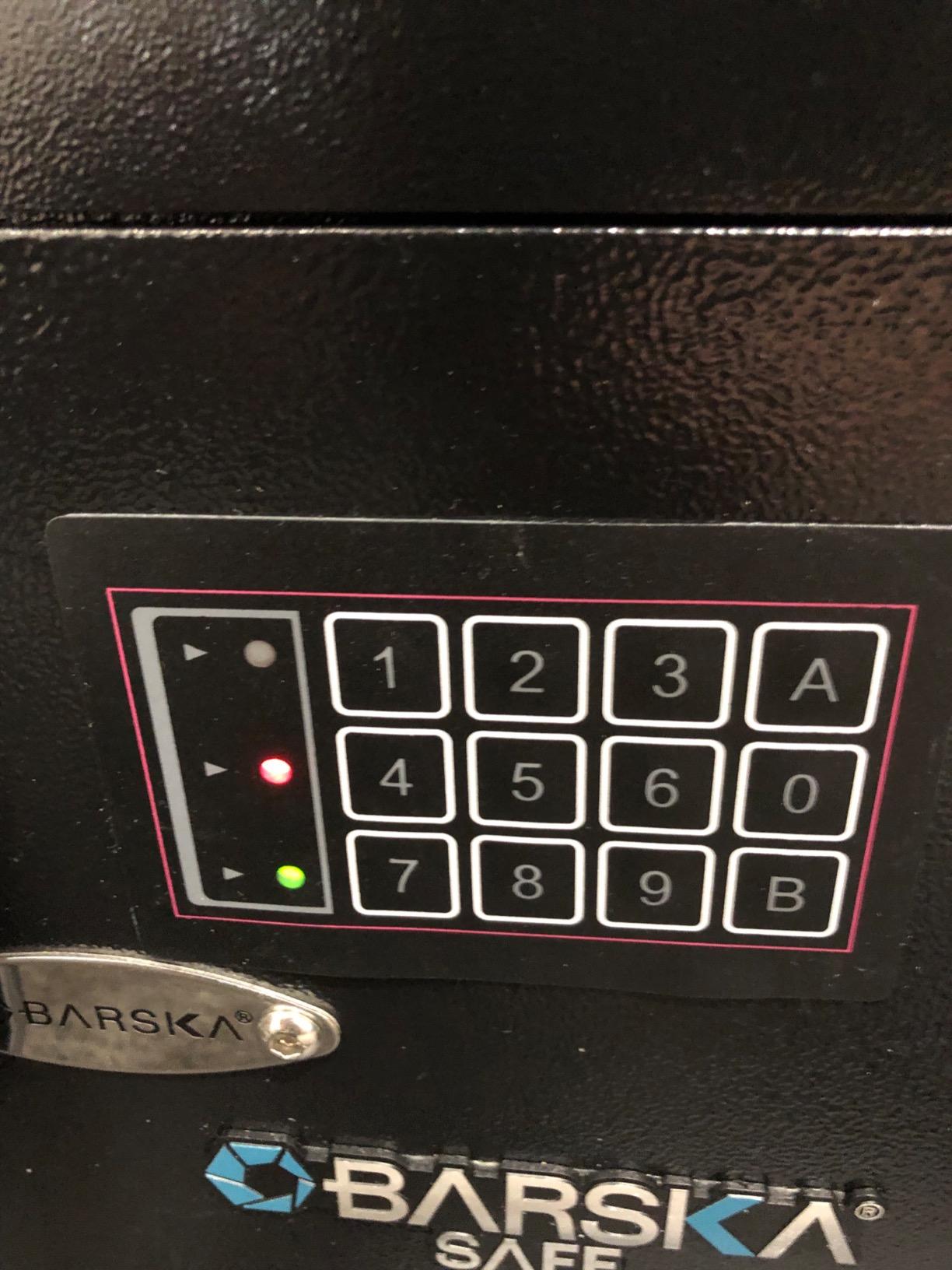 Barska Depository Safe with Digital Keypad - Steel Drop Safe for Cash & Mail - Dual PIN Access, Anti-Pry Hinges, Mounting Kit Included customer photo 1