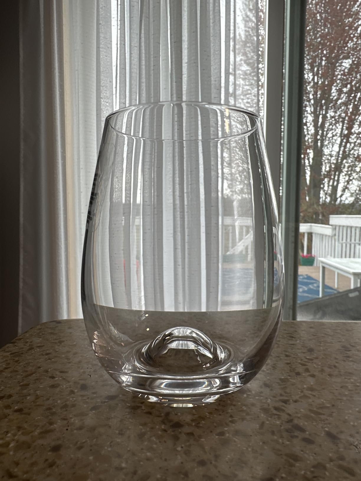 Lenox Tuscany Classics Stemless Glass Set, 6-Piece, 15oz, Dishwasher Safe customer photo 1